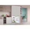 Indesit INS 9012 Low Frost Integrated Fridge - White - Holds 8 Shopping Bags - E Rated open