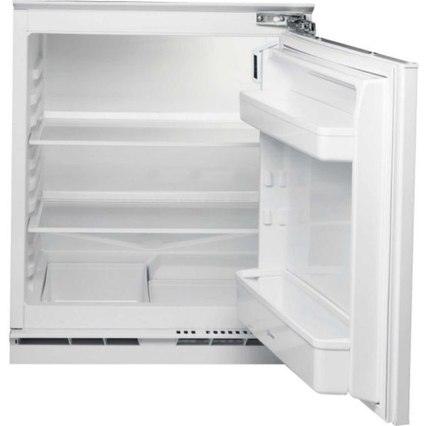 Indesit INBUL011.UK Low Frost Integrated Fridge - Steel - Holds 8 Shopping Bags - E Rated open 2