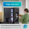 Samsung RS90F66BEFEU Family Hub™ 614L Smart American Fridge Freezer in Black_open door_auto open door