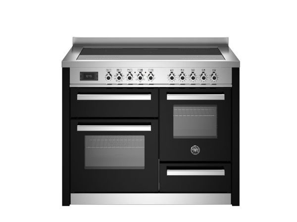 Bertazzoni Professional 110cm Induction XG Range Cooker with Twin Oven in Nero