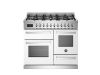 Bertazzoni Professional 100cm Dual Fuel XG Range Cooker in Bianco