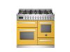 Bertazzoni Professional 100cm Dual Fuel XG Range Cooker in Giallo