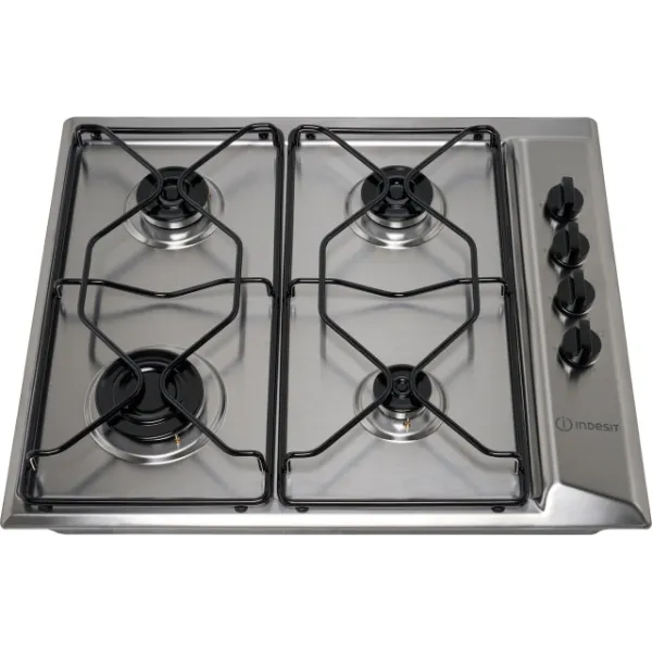 Indesit PAA 642 IX/I WE1 Gas Hob - Stainless Steel main 2