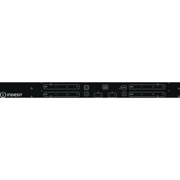 Indesit IB 88B60 NE Induction glass-ceramic hob Black controls