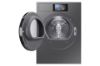 Samsung DV90F09F4SU1  Series 9 AI Home 9kg Heat Pump Tumble Dryer - Dark Grey_door open