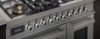 Bertazzoni Professional 100cm Dual Fuel Twin Oven Range Cooker in Stainless Steel_Handles