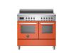 Bertazzoni Professional 100cm Induction Twin Oven Range Cooker in Arancio