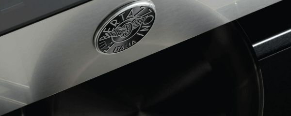 Bertazzoni Professional 90cm Induction Twin Oven Range Cooker in Bianco_Logo