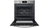 Indesit IO 253 X UK Turn&Go Electric Single Fan Oven - Stainless Steel open