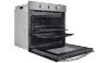 Indesit IO 233 X UK Click&Clean Electric Single Fan Oven - Stainless Steel open 2