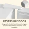 Haden HZ204FF Slim Width Upright Total No Frost Freezer_door