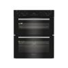 Indesit DUI 10D B Built Under Electric Fan Double Oven - Black main