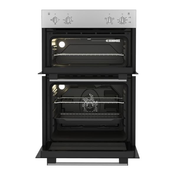 Indesit DII 10N S Built In Electric Fan Double Oven - Silver main 2