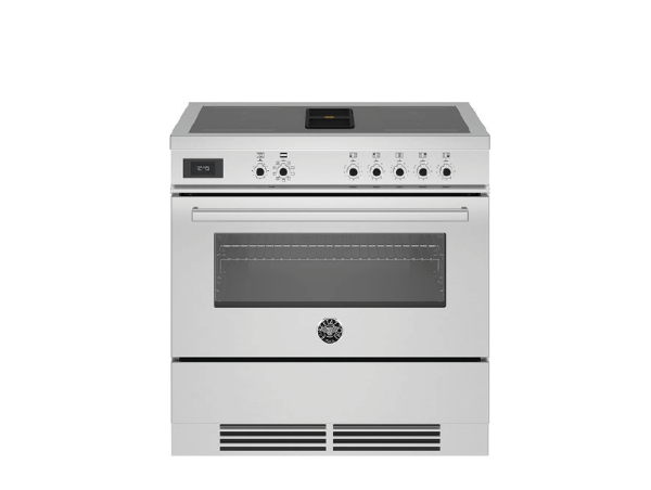 Bertazzoni Professional 90cm Single Aspirational Induction Range Cooker in Stainless Steel