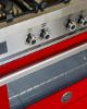 Bertazzoni Professional 90cm Single Aspirational Dual Fuel Range Cooker in Rosso_Lifestyle