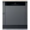 Hotpoint H3B L626 B UK Semi Integrated 14 Place Settings Dishwasher - Black main
