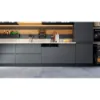 Hotpoint H3B L626 B UK Semi Integrated 14 Place Settings Dishwasher - Black main 2