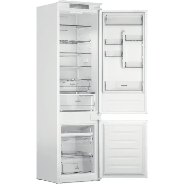 Hotpoint HTC20T322 built in fridge freezer open 2