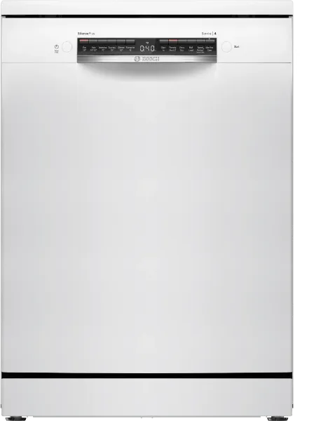 Bosch SMS4EMW06G Freestanding Dishwasher In White