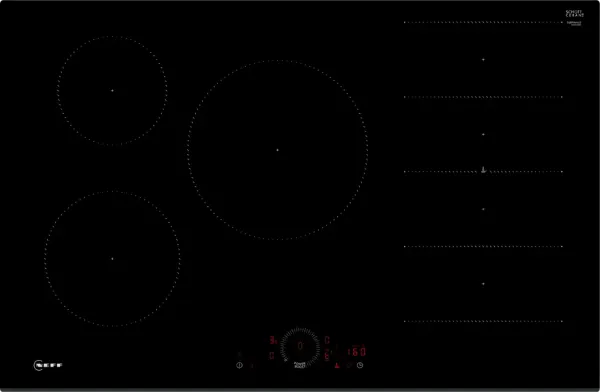 Neff T68FHV4L0 80cm N70 Induction Hob in Black