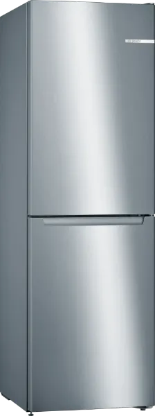 Bosch KGN34NLEAG Freestanding Fridge Freezer in Stainless Steel Look