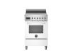 Bertazzoni Professional 60cm Single Induction Cooker in Bianco