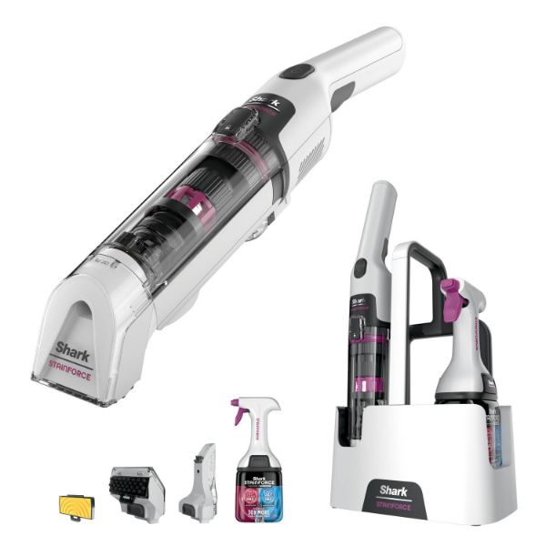 Shark HX100UKT Shark StainForce Cordless Stain-Destroying Spot Cleaner - White_main