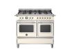 Bertazzoni Heritage 100cm Dual Fuel Range Cooker Twin Oven in Avorio