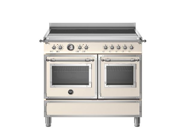 Bertazzoni Heritage 100cm Induction Range Cooker Twin Oven in Avorio