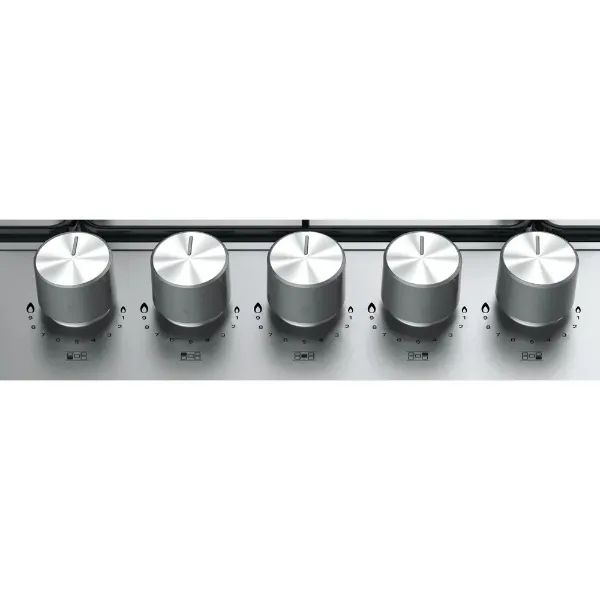 Hotpoint PPH 75P DF IX UK Hob - Silver Inox controls