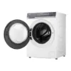 Haier HWD80BP14367TU 8kg/5kg 1400 Spin Washer Dryer - White_open door