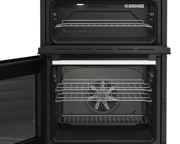Blomberg HKRN651W 60cm Double Oven Electric Cooker with Vitroceramic Hob - White_interior