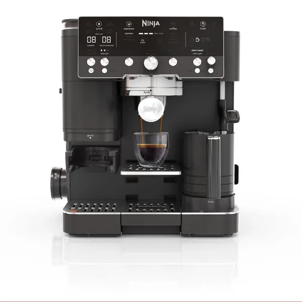 Ninja ES601UKBK Ninja Luxe Café Premier Espresso Machine - Midnight Black_main