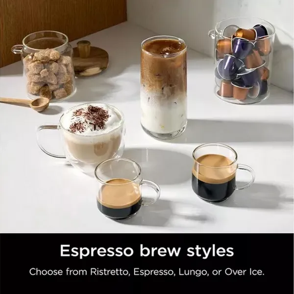 Ninja CFN802UK Espresso & Filter Coffee Machine - Silver / Black_espresso brew styles