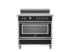 Bertazzoni Heritage 90cm Induction Range Cooker Single Oven in Matt Nero