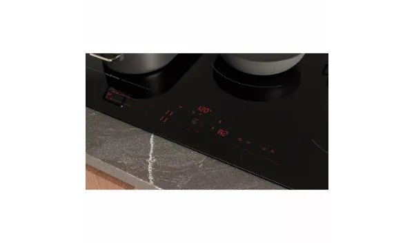 Hotpoint HTX8017DCF2 Induction Hob - Black controls
