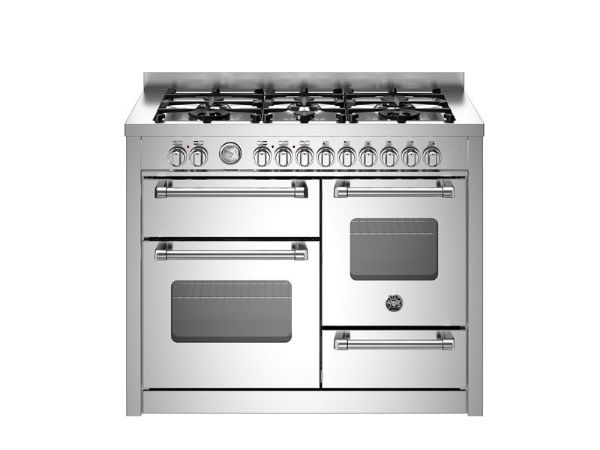 Bertazzoni Master 110cm XG Dual Fuel Range Cooker in Stainless Steel