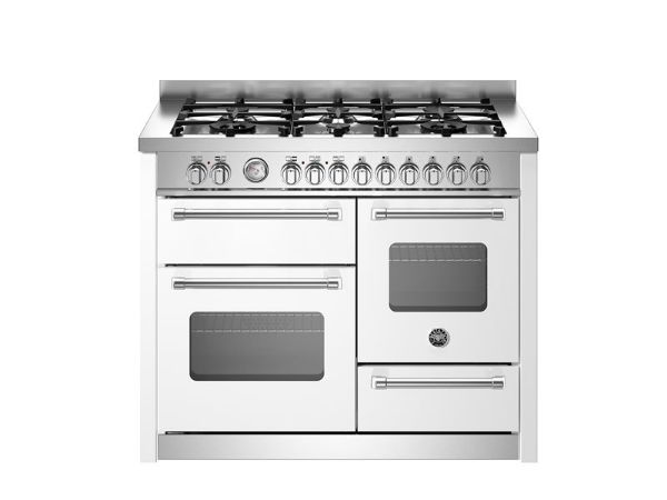 Bertazzoni Master 110cm XG Dual Fuel Range Cooker in Bianco