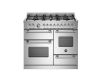 Bertazzoni Master 100cm XG Dual Fuel Range Cooker in Stainless Steel