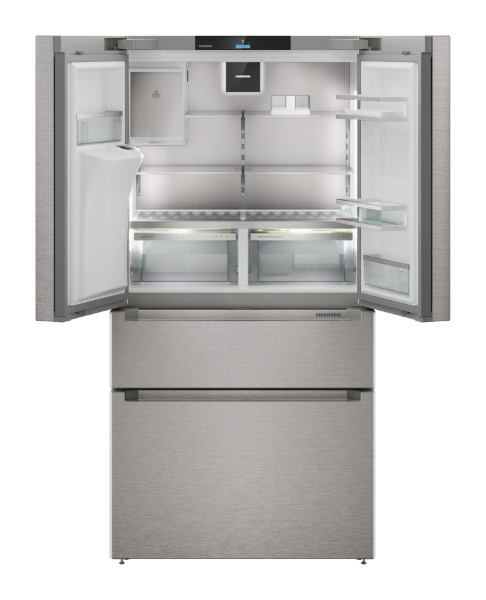 Liebherr MBsddi 9558 Prime BioFresh NoFrost French Door Fridge Freezer with Water and Ice Cube Dispenser_open empty