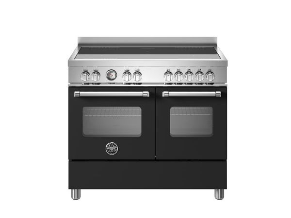 Bertazzoni Master 100cm Induction Twin Oven Range Cooker in Matt Nero