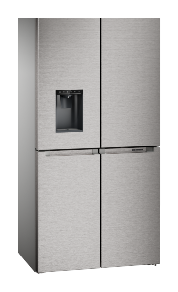 Liebherr MBsddi 9058 Prime BioFresh NoFrost 4-door French Door Fridge Freezer with Water and Ice Cube Dispenser_angled view