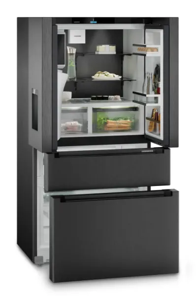 Liebherr MBbsdi 9528 Plus BioFresh NoFrost French Door Fridge Freezer with 2 Freezer Drawers and Water and Ice Cube Dispenser_interior open