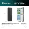 Hisense RB327N4ABD 55cm 60/40 Frost Free Fridge Freezer - Black_product info