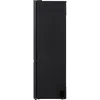 LG GBBS524AEV 375L Freestanding Fridge Freezer in Black_side