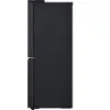 LG GMF960EV4E 91.4cm 50/50 Frost Free American Fridge Freezer - Essence Black Steel_side