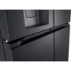 LG GMF960EV4E 91.4cm 50/50 Frost Free American Fridge Freezer - Essence Black Steel_recessed handles