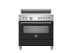 Bertazzoni Master 90cm Induction Single Oven Range Cooker in Matt Nero