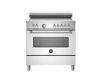 Bertazzoni Master 90cm Induction Single Oven Range Cooker in Stainless Steel