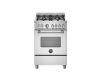 Bertazzoni Master 60cm Dual Fuel Single Oven Range Cooker in Stainless Steel